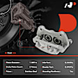APBC4396 Front Driver or Passenger Side, Brake Caliper with Bracket, Sold Individually