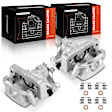 APBC4410 Rear Brake Caliper with Bracket, 2-Wheel Set
