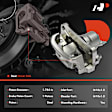 APBC4417 Rear Driver Brake Caliper with Bracket, Sold Individually