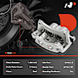 APBC4421 Front Brake Caliper with Bracket, 2-Wheel Set