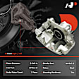 APBC4434 Front Brake Caliper, Sold Individually