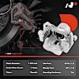 APBC4508 Rear Brake Caliper with Bracket, 2-Wheel Set