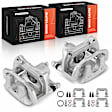 APBC4536 Rear Brake Caliper with Bracket, 2-Wheel Set