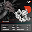 APBC4553 Rear Brake Caliper, Set of 2