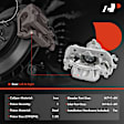 APBC4567 2 Pcs Brake Caliper with 1-Piston