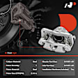 APBC4601 Front, Passenger Side Brake Caliper, Sold Individually