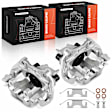 APBC4645 Rear Brake Caliper with Bracket, 2-Wheel Set