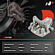 APBC4647 Rear, Passenger Side Brake Caliper, Sold Individually