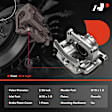 APBC4666 2 Pcs Brake Caliper with Bracket