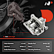 APBC4719 Rear Brake Caliper, Set of 2