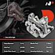 APBC4762PG 2 Pcs Brake Caliper with 1-Piston