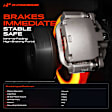 APBC4778 2 Pcs Brake Calipers with Bracket