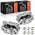 APBC4825 2 Pcs Pair Brake Calipers with Bracket