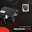 APBDA0035 Main Temperature HVAC Heater Blend Door Actuator