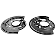 APBDS0010 2x Rear Brake Dust Splash Shield
