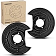 APBDS0015 2 Pcs Rear Brake Dust Shield