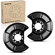 APBDS0061 2 Pcs Rear Brake Dust Shield