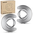 APBDS0099 2 Pcs Front Brake Dust Shield