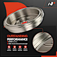 APBDS0111 6 Pcs Rear Brake Drums & Ceramic Brake Shoes
