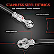 APBHH2012 Front Passenger Brake Hydraulic Hose