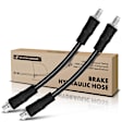 APBHH2685 2 Pcs Rear Outer Brake Hydraulic Hose