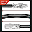 APBHH3076 2 Pcs Front Brake Hydraulic Hose