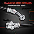 APBHH3081 2 Pcs Front Brake Hydraulic Hose