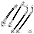 APBHH3117 4 Pcs Rear Inner & Outer Brake Hydraulic Hose