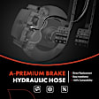 APBHH3291 2 Pcs Front Brake Hydraulic Hose