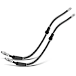 APBHH3839 2 Pcs Front Brake Hydraulic Hose