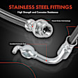 APBHH4203 2 Pcs Front Brake Hydraulic Hose