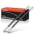 APBHH4387 2 Pcs Rear Brake Hydraulic Hose