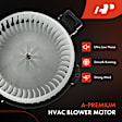 APBM0115 HVAC Heater Blower Motor with Fan Cage