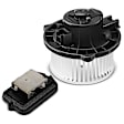 APBM0490 2 Pcs Front HVAC Blower Motor & Resistor Kit