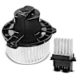 APBM0496 2 Pcs Front HVAC Blower Motor & Resistor Kit