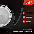 APBM0586 2 Pcs Front HVAC Blower Motor & Resistor Kit