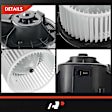APBM0639 2 Pcs Front HVAC Blower Motor & Resistor Kit