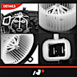 APBM0713 2 Pcs Front HVAC Blower Motor & Resistor Kit