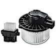 APBM0800 2 Pcs Front HVAC Blower Motor & Resistor Kit