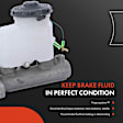 APBMC101 Brake Master Cylinder with Reservoir & Sensor