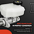 APBMC1069TW Brake Master Cylinder with Reservoir & Sensor