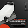 APBMC599 Brake Master Cylinder with Reservoir & Sensor