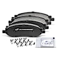 APBPD059 4pcs Rear Driver & Passenger Ceramic Brake Pads