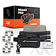 APBPD069 4pcs Rear Driver & Passenger Ceramic Brake Pads with Sensor