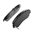 APBPD072 4pcs Front Driver & Passenger Ceramic Brake Pads with Sensor