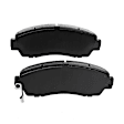 APBPD072 4pcs Front Driver & Passenger Ceramic Brake Pads with Sensor
