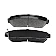APBPD072 4pcs Front Driver & Passenger Ceramic Brake Pads with Sensor