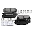 APBPD178 8pcs Front & Rear Ceramic Brake Pads with Sensor