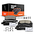 APBPD201 8pcs Front & Rear Ceramic Brake Pads