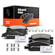 APBPD227 8pcs Front & Rear Ceramic Brake Pads with Sensor